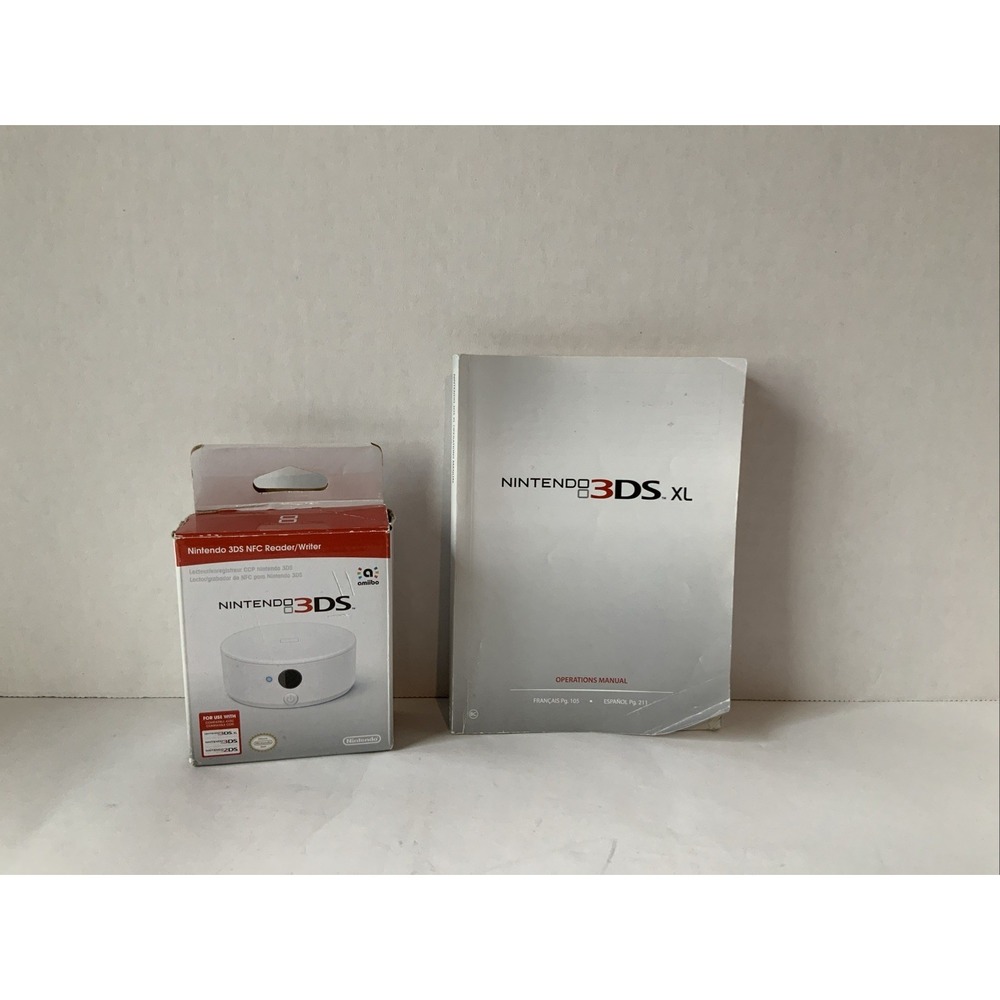 Nintendo 3DS NFC Reader Writer Accessory Amiibo And 3Ds Instructions